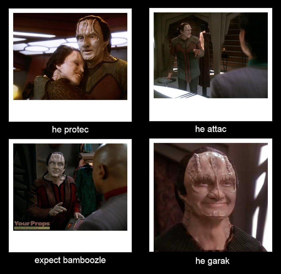 This meme is a humorous image that plays on the idea of a person's emotional response to a situation. The image shows a character from the TV show "Star Trek: Deep Space Nine" looking shocked and confused, with the caption "I am GORAN...I am GORAN" (a play on the character's name). The text below the image reads "I am GORAN...I am GORAN...I am GORAN...I am GORAN...I am GORAN...I am GORAN..."